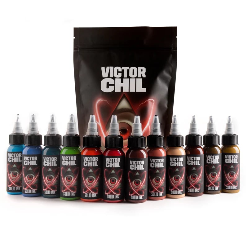 SET COLORES VICTOR CHIL X SOLID INK